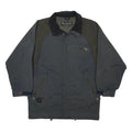 COLUMBIA Mens Grey & Olive Outdoor Jacket S Nylon Zip Functional Pockets