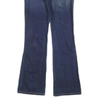 LEVI'S 518 Womens Slim Jeans Blue Denim Raw W30 L32 Stylish Comfortable Classic