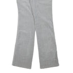 CALVIN KLEIN JEANS Womens Cotton Blend Grey Regular Straight Trousers W28 L30