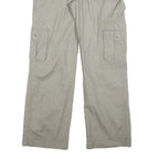 COLUMBIA Womens Polyester Beige Regular Cargo Trousers W33 L32 Outdoor Casual