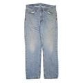 LEVI'S 516 Straight Mens Jeans Blue Regular Denim Medium W36 L32 Classic Zip Fly