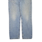 LEVI'S 516 Straight Mens Jeans Blue Regular Denim Medium W36 L32 Classic Zip Fly