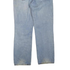 LEVI'S 516 Straight Mens Jeans Blue Regular Denim Medium W36 L32 Classic Zip Fly