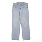 CARHARTT Womens Regular Fit Light Blue Denim Jeans W32 L30 Cotton Blend Zip