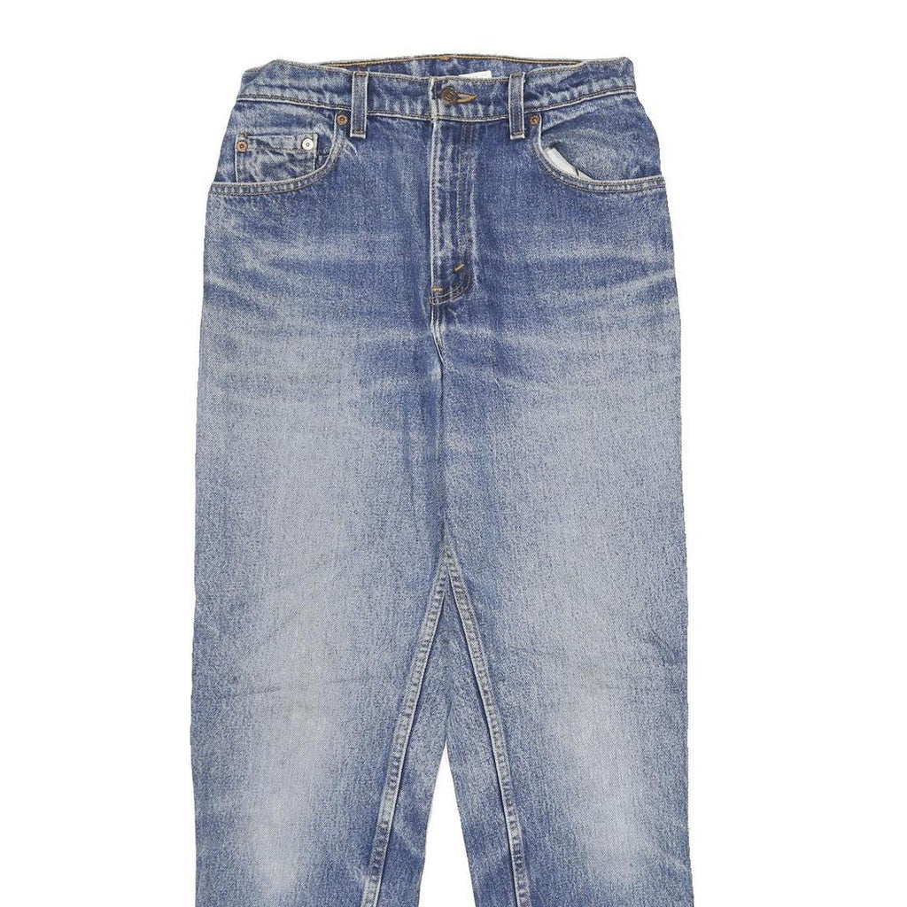 LEVI'S 551 Womens Jeans Blue Relaxed Straight Denim Medium W28 L32 Classic Fit