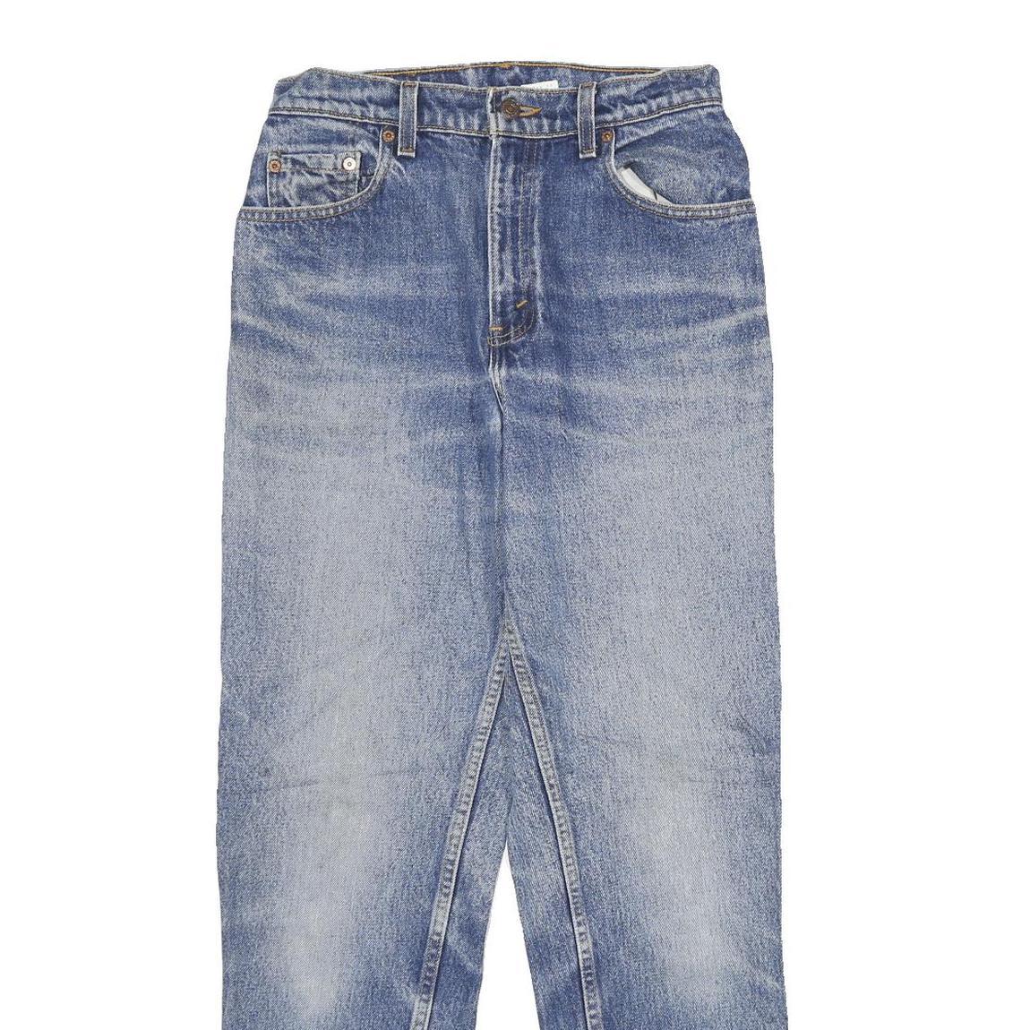 LEVI'S 551 Womens Jeans Blue Relaxed Straight Denim Medium W28 L32 Classic Fit