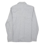 LEVI'S Mens Grey Cotton Blend Shirt M Casual Button Pocket Long Sleeve