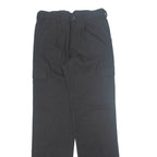 Cargo Womens Trousers Black Regular Straight W30 L33