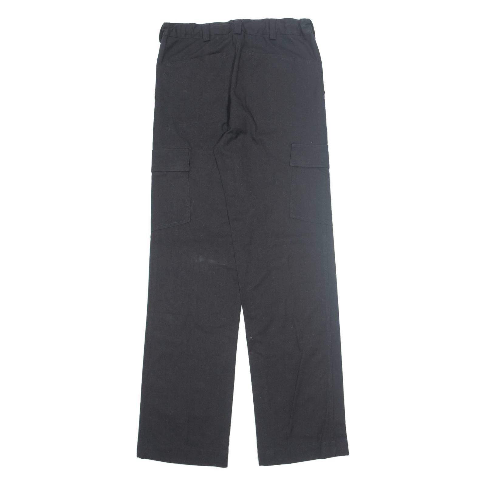 Cargo Womens Trousers Black Regular Straight W30 L33