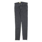 LEVI'S 519 Mens Jeans Black Slim Skinny Denim Medium W28 L30 Stretch