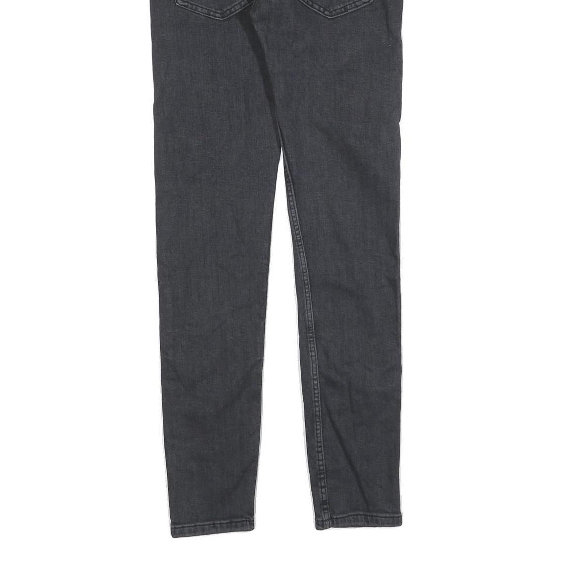 LEVI'S 519 Mens Jeans Black Slim Skinny Denim Medium W28 L30 Stretch