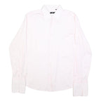 BOSS HUGO BOSS Mens Pink Plain Shirt XL Elegant Formal Button Collar