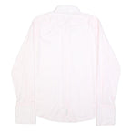 BOSS HUGO BOSS Mens Pink Plain Shirt XL Elegant Formal Button Collar