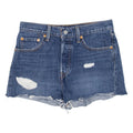LEVI'S 501 BIG E Womens Denim Shorts Blue Relaxed XS W26