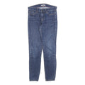 TOMMY HILFIGER Womens Slim Blue Denim Slim Jeans W28 L28 Denim Zip
