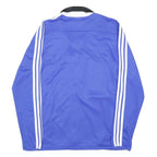 ADIDAS Mens Blue Black Zip Jacket M Polyester Blend Athletic Sports Track