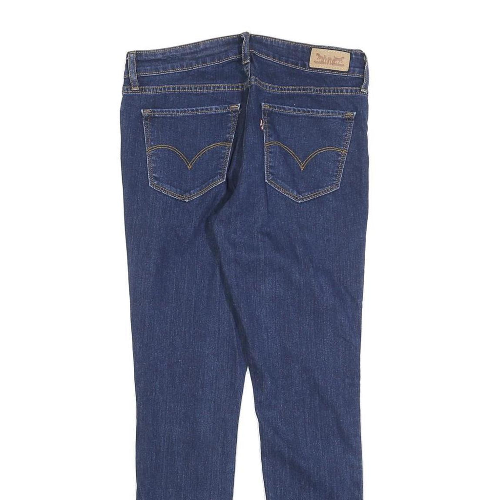 LEVI'S 711 Womens Jeans Blue Slim Skinny Denim Medium W26 L28 Stretch Cotton
