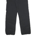 MAMMUT Womens Black Nylon Regular Fit Straight Zip Trousers W28 L32 Outdoor