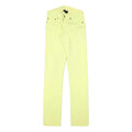 LEVI'S 511 Slim Womens Jeans Yellow Slim Cotton Blend W26 L33 Stylish Zip