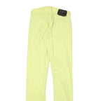 LEVI'S 511 Slim Womens Jeans Yellow Slim Cotton Blend W26 L33 Stylish Zip