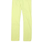 LEVI'S 511 Slim Womens Jeans Yellow Slim Cotton Blend W26 L33 Stylish Zip