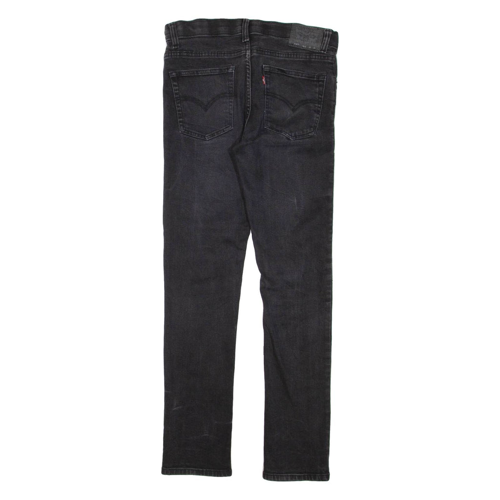 LEVI'S 510 Mens Jeans Black Regular Straight W29 L31