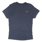 THE NORTH FACE Mens Navy Blue Logo Print T-Shirt M Short Sleeve Crew Neck