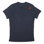 THE NORTH FACE Mens Navy Blue Logo Print T-Shirt M Short Sleeve Crew Neck