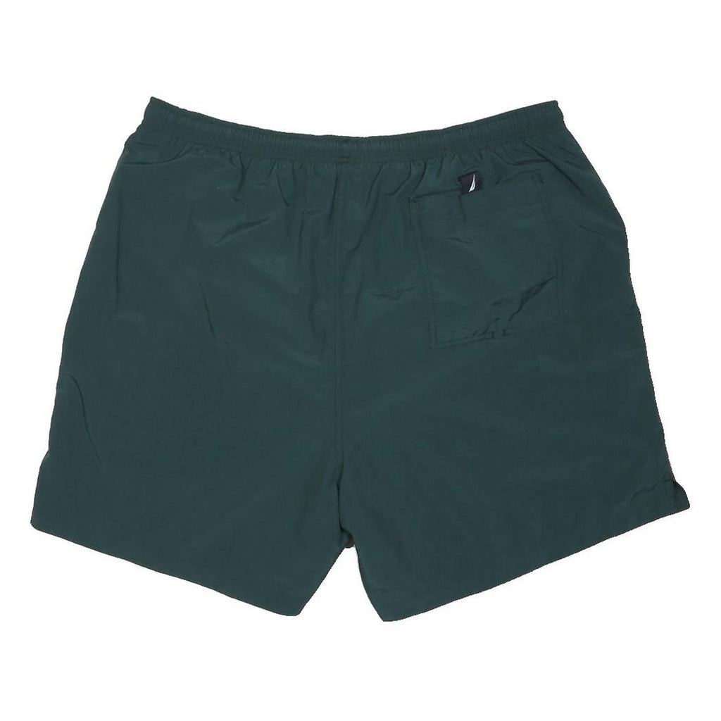 NAUTICA Mens Shorts Green Casual Plain L W35 Outdoor Lightweight