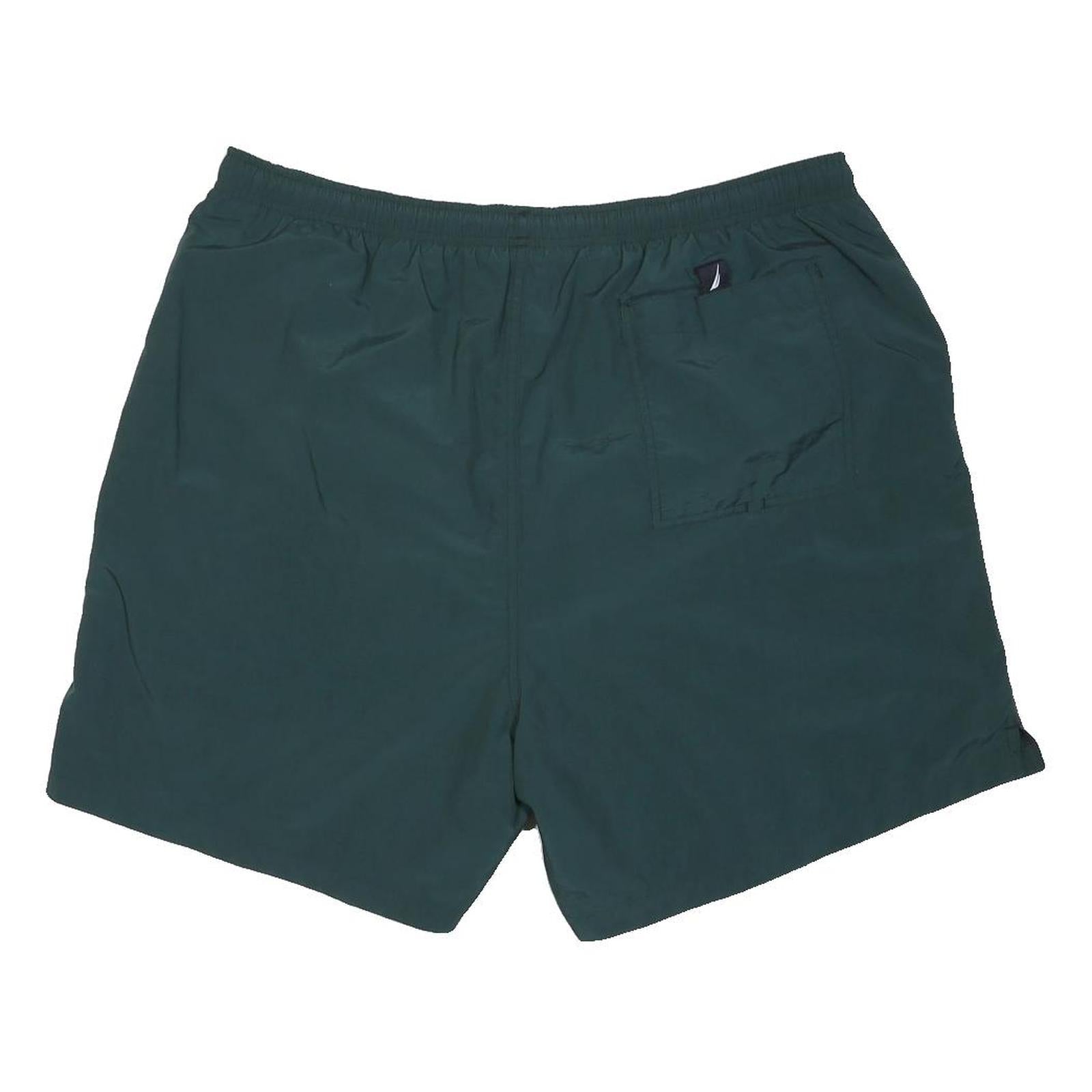 NAUTICA Mens Shorts Green Casual Plain L W35 Outdoor Lightweight