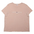 TOMMY HILFIGER Mens Beige 2XL Graphic T-Shirt Short Sleeve Crew Neck Logo