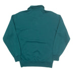 PUMA Mens Sweatshirt Green Collared XS