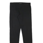JOSEPH Womens Black Slim Trousers W27 L28 Polyester Blend Elastic Waist