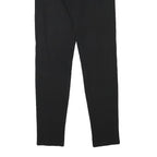 JOSEPH Womens Black Slim Trousers W27 L28 Polyester Blend Elastic Waist