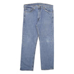 LEVI'S 505 Mens Jeans Blue Relaxed Straight Denim Medium W38 L30 Classic Casual