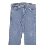 LEVI'S 505 Mens Jeans Blue Relaxed Straight Denim Medium W38 L30 Classic Casual