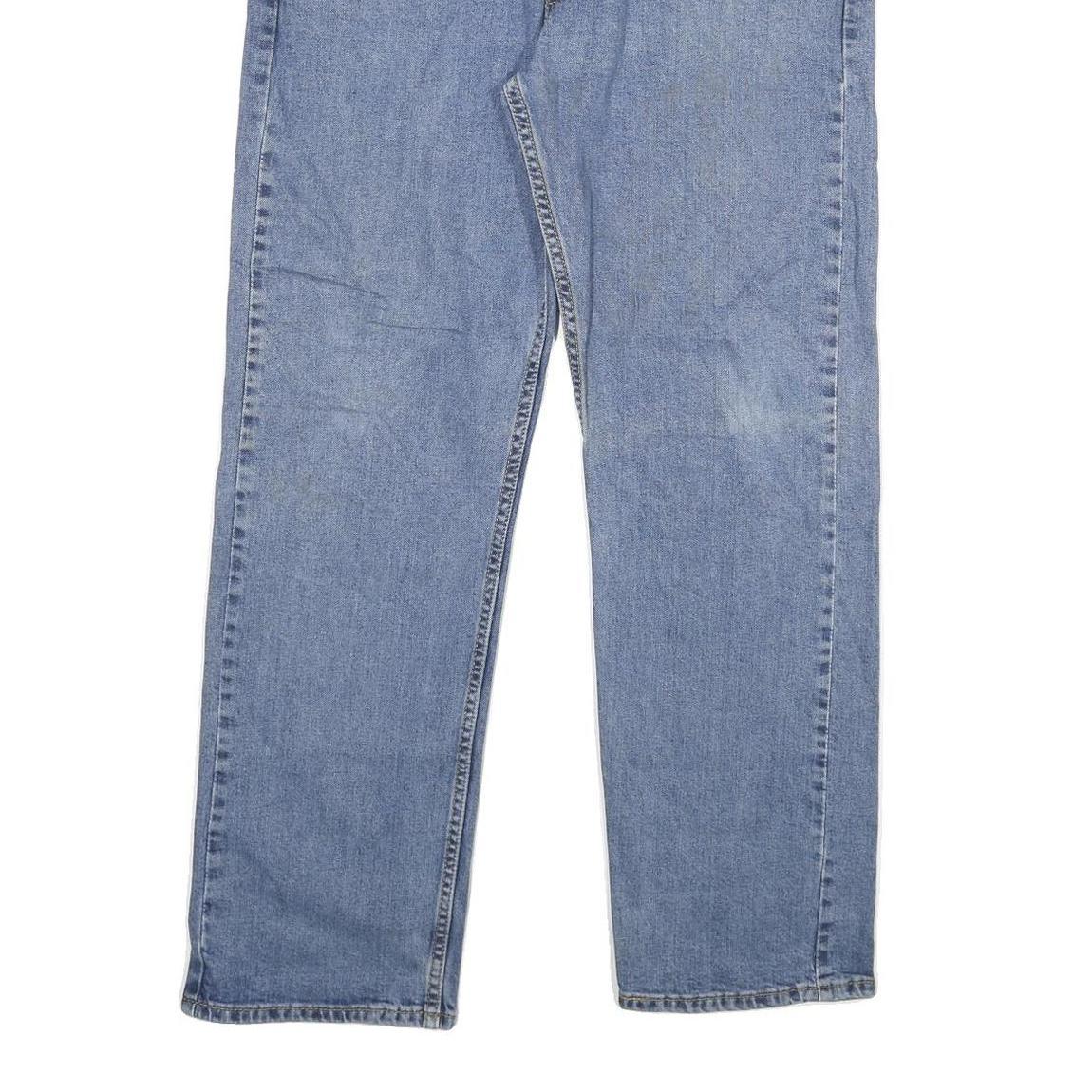 LEVI'S 505 Mens Jeans Blue Relaxed Straight Denim Medium W38 L30 Classic Casual