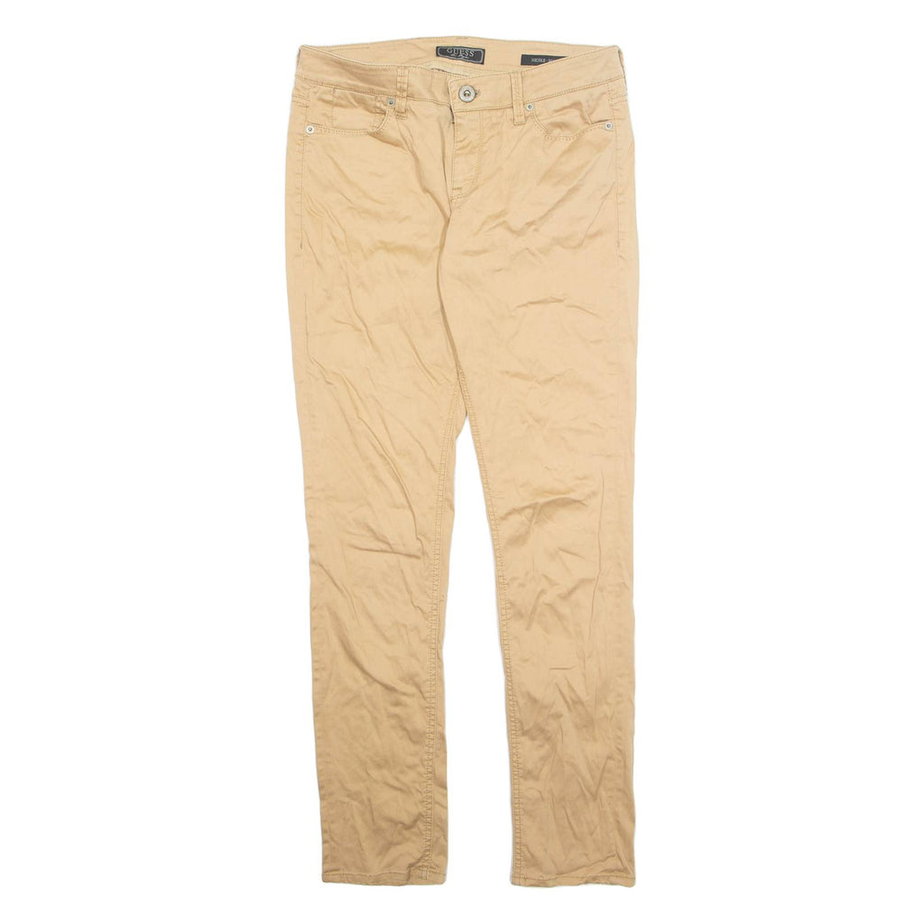 GUESS Womens Jeans Beige Regular Skinny W29 L31