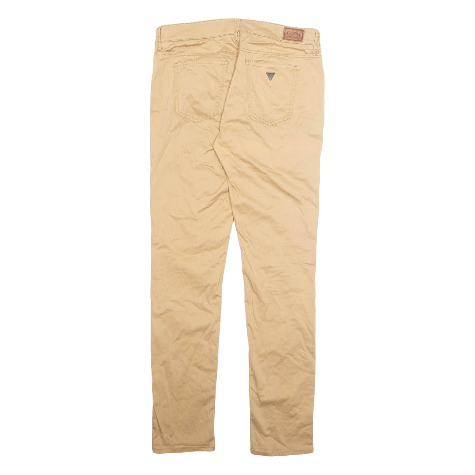 GUESS Womens Jeans Beige Regular Skinny W29 L31