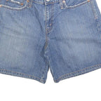 LEVI'S Womens Blue Denim Casual Shorts M W32 Classic Fit Cotton Blend