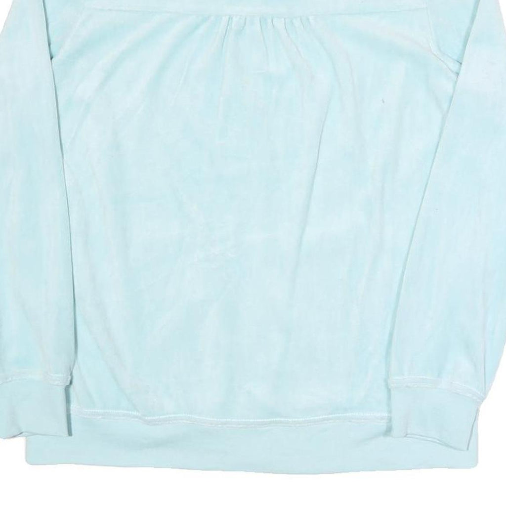 ESMARA Womens Blue Outdoor Jacket L Polyester Blend Woven Plain Zip Relaxed Fit