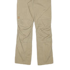 FJALLRAVEN Mens Cotton Blend Beige Regular Straight Trousers W29 L31 Outdoor