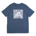 ADIDAS Mens T-Shirt Blue L
