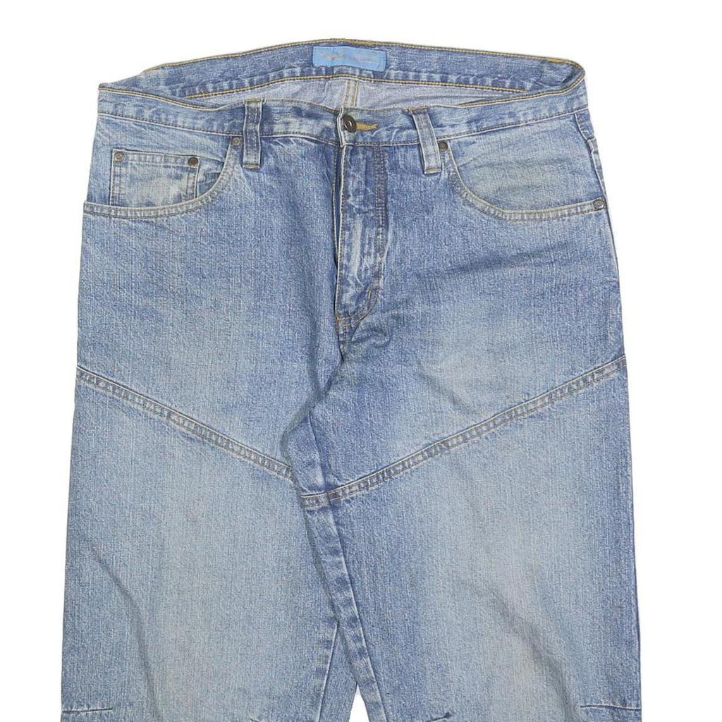 ARIZONA JEAN COMPANY Mens Shorts Blue Denim XL W38 Relaxed Fit Casual Cotton