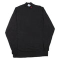 EAGLE USA Mens T-Shirt Black Long Sleeve Roll Neck L