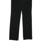 CALVIN KLEIN JEANS Womens Cotton Blend Black Regular Straight Trousers W30 L31