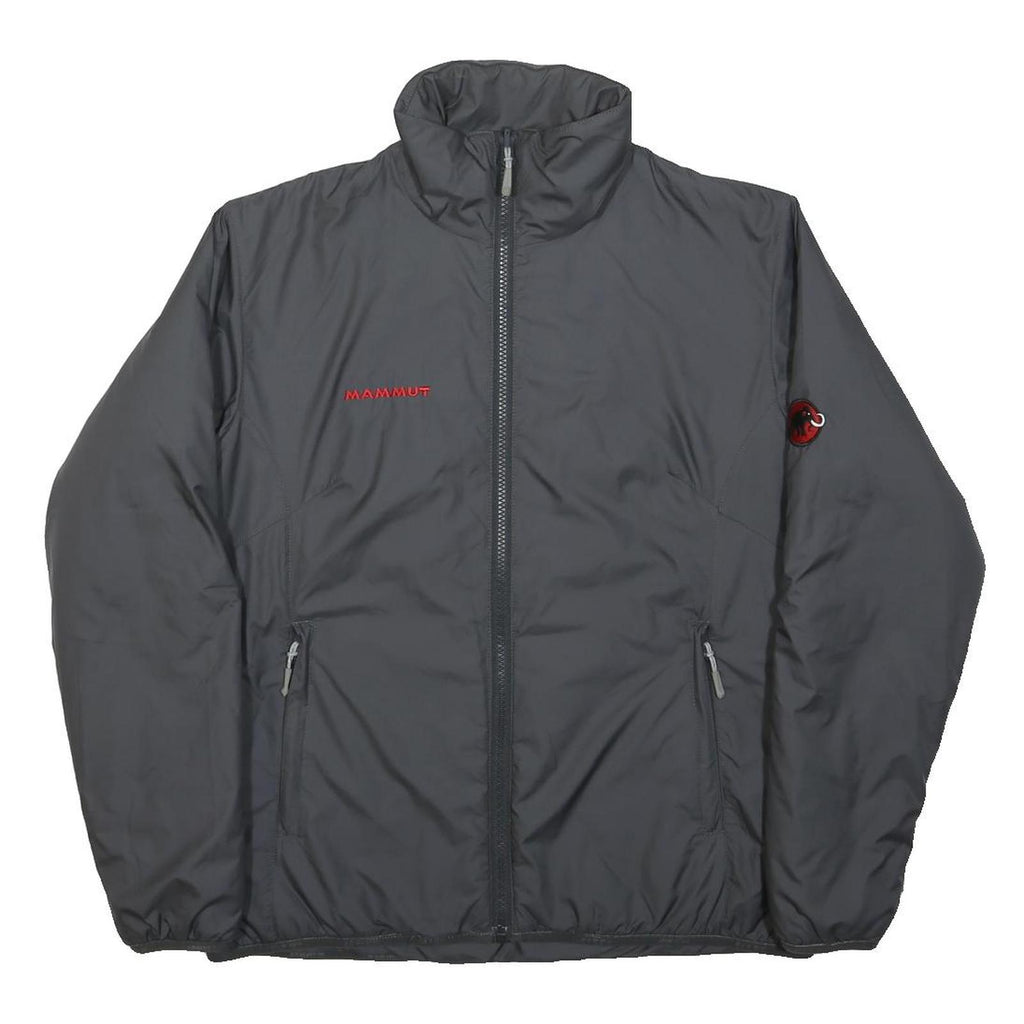 MAMMUT Womens Black Jacket S Polyester Zip Outdoor Lightweight Logo