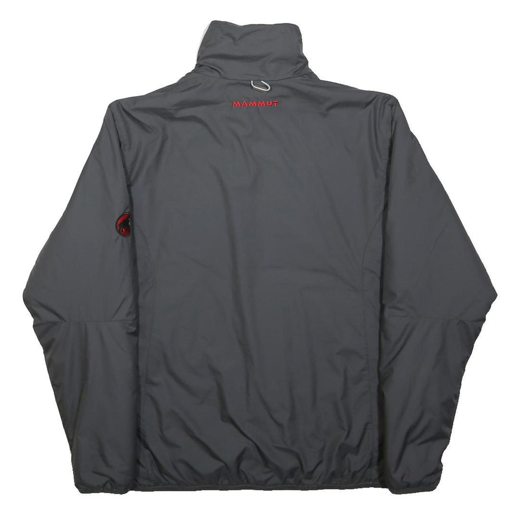 MAMMUT Womens Black Jacket S Polyester Zip Outdoor Lightweight Logo