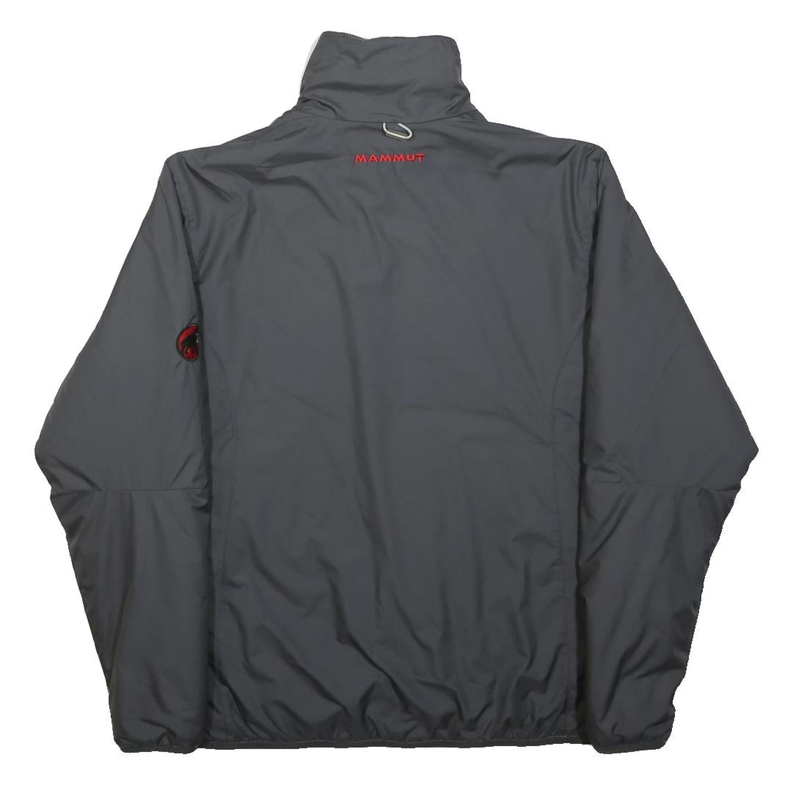 MAMMUT Womens Black Jacket S Polyester Zip Outdoor Lightweight Logo