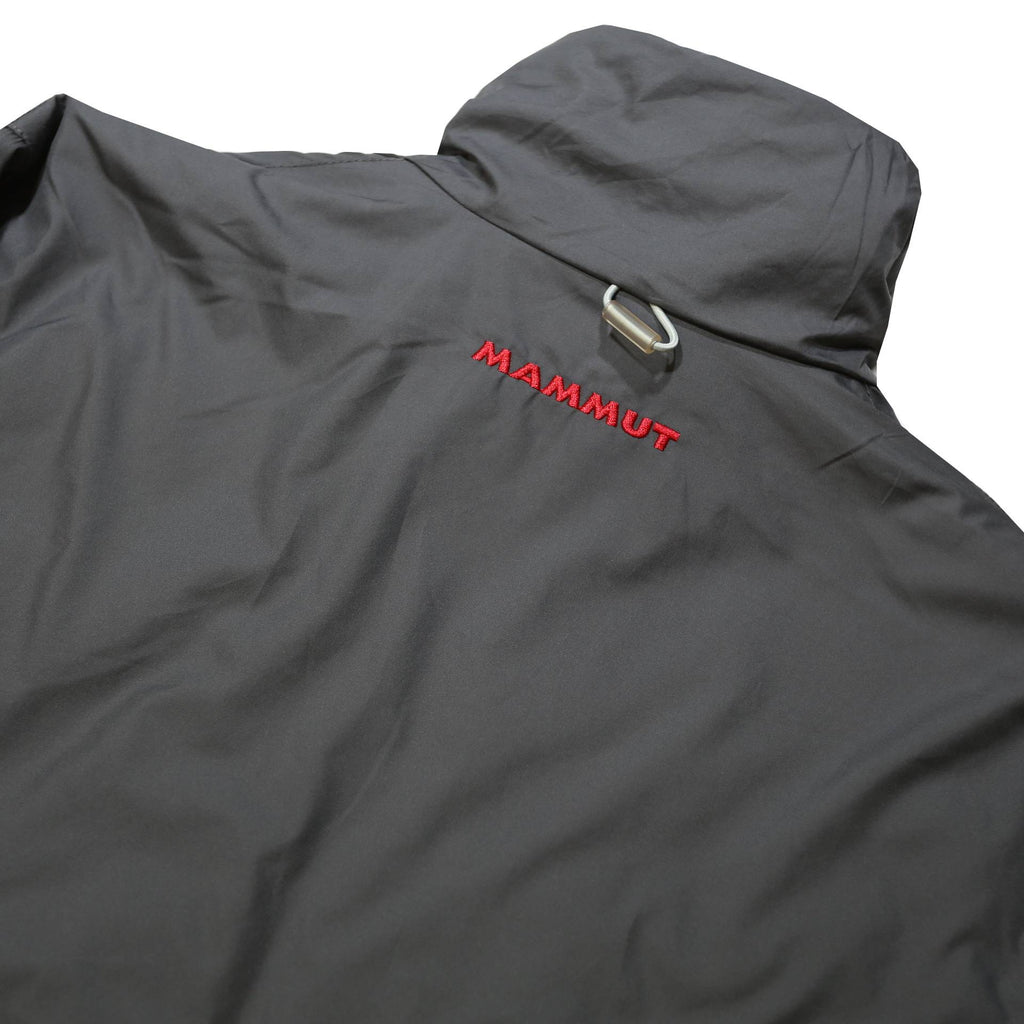MAMMUT Womens Black Jacket S Polyester Zip Outdoor Lightweight Logo
